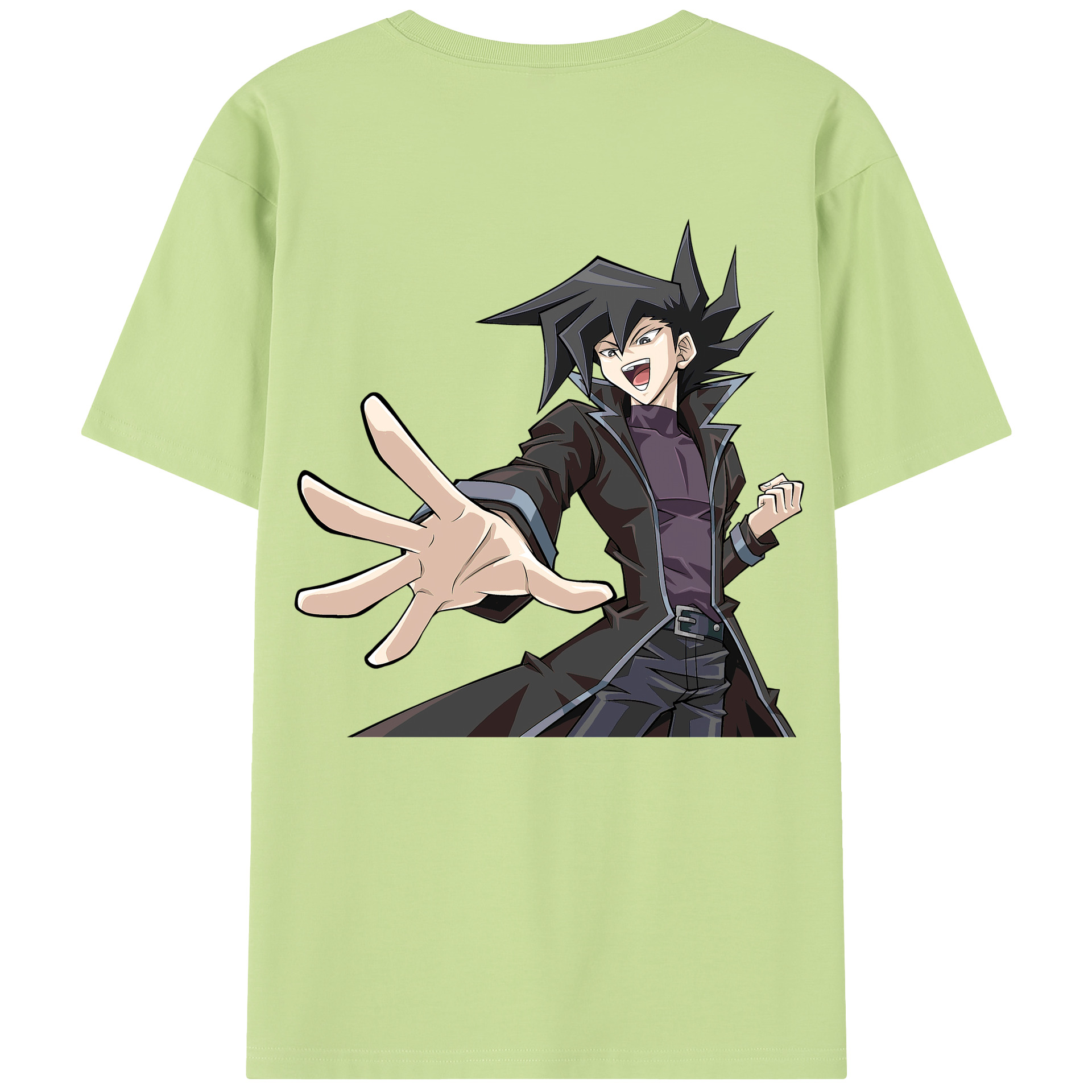 （画像用） 遊☆戯☆王 Yu-Gi-Oh! 綿100％半袖Tシャツ（背面プリント）
